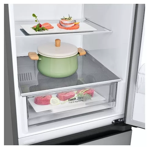 LG GBV22L0EPY alulfagyasztós hűtőszekrény, 387 l, DoorCooling+™, Smart Inverter kompresszor