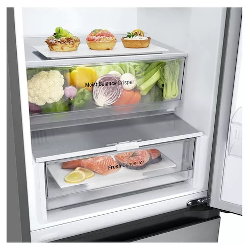 LG GBV3100APY 344 literes alulfagyasztós hűtőszekrény, NoFrost, A energiaosztály