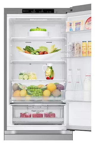 LG GBV3100APY 344 literes alulfagyasztós hűtőszekrény, NoFrost, A energiaosztály