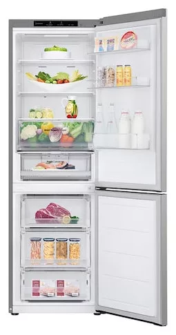 LG GBV3100APY 344 literes alulfagyasztós hűtőszekrény, NoFrost, A energiaosztály