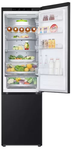 LG GBV7280CEV fekete alulfagyasztós hűtőszekrény