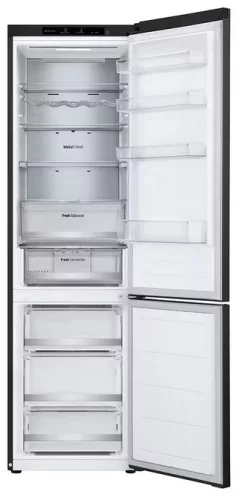 LG GBV7280CEV fekete alulfagyasztós hűtőszekrény