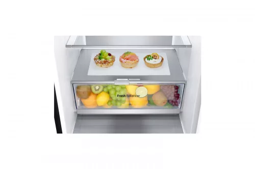 LG GBV7280DEV Alulfagyasztós hűtőszekrény, DoorCooling+™ technológia, 387L kapacitás