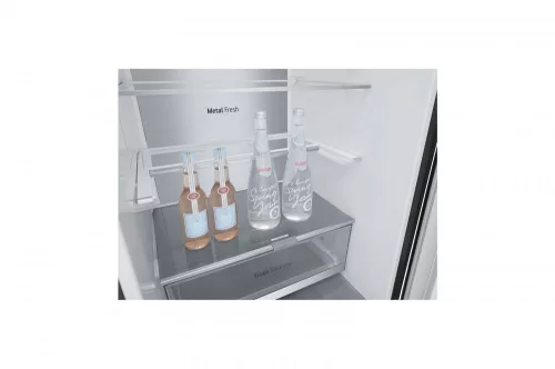 LG GBV7280DEV Alulfagyasztós hűtőszekrény, DoorCooling+™ technológia, 387L kapacitás