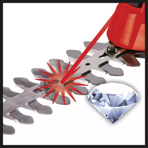 EINHELL GE-CG 18/1 LI - SOLO akkus fű- és sövénynyíró olló (akku nélkül)