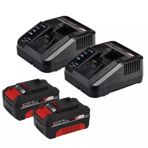 Einhell GE-CM 36/36 Li (2×4,0 Ah) akkumulátoros fűnyíró, 36 cm vágásszélességgel