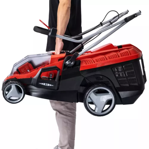 Einhell GE-CM 36/36 Li (2×4,0 Ah) akkumulátoros fűnyíró, 36 cm vágásszélességgel