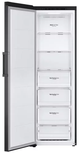 LG GFT41MCGSF álló fagyasztószekrény, 324 l, Total No Frost, Matte Black