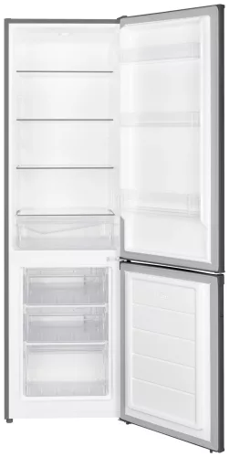 Gaba GH-265XE inox alulfagyasztós hűtőszekrény 262 L, energiatakarékos és csendes