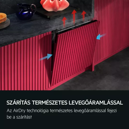 AEG GI6200B1EU beépíthető mosogatógép 13 teríték, AirDry technológia, inverteres motor