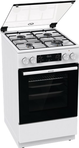GORENJE GK5C41WJ kombinált tűzhely – 50 cm, fehér