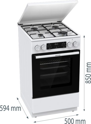 GORENJE GK5C42WJ kombinált tűzhely