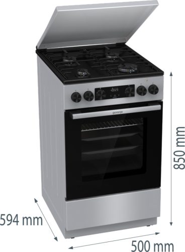 GORENJE GK5C63SH kombinált tűzhely
