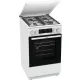 GORENJE GKS5C72WF kombinált tűzhely, gáz főzőlap, 70 l sütőtér