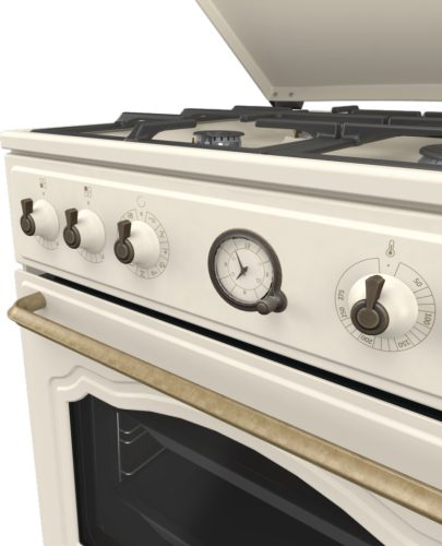 GORENJE GKS6C71CLI retro kombinált tűzhely