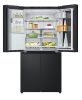 LG GMG860EPBE InstaView ™ Négyajtós hűtőszekrény, DoorCooling+™ és ThinQ™ technológia, 508L kapacitás