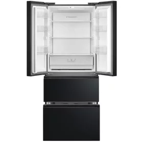   GABA GMR-392BE franciaajtós hűtőszekrény, 391 l, NoFrost, fekete