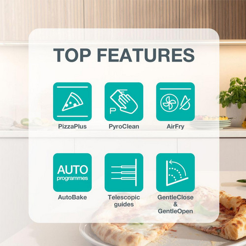 GORENJE GO66E PIZZA multifunkciós 12 sütési mód