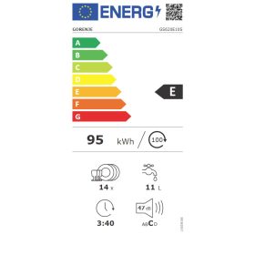 GORENJE GS620E10S mosogatógép