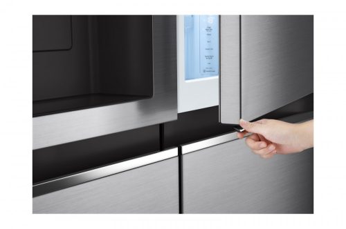 LG GSJV70PZTE Door-in-Door™ Side-by-Side hűtőszekrény, DoorCooling+™ és ThinQ™ technológia, 635L kapacitás