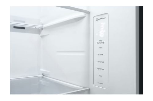 LG GSLV51PZXE side by side hűtőszekrény 635L kapacitás