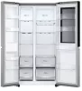 LG GSVV80PYLL InstaView Side-by-Side hűtőszekrény 655L, DoorCooling+, ThinQ WiFi