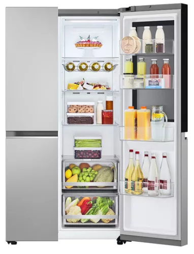 LG GSVV80PYLL InstaView Side-by-Side hűtőszekrény 655L, DoorCooling+, ThinQ WiFi
