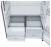 LG GTFV61PYBQD felülfagyasztós hűtőszekrény, E energiaosztály, 609 l