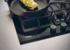 Haier HAVG5D4TB beépíthető gázfőzőlap, 4 főzőzóna, wok égő, Preci Flame