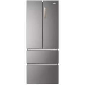   HAIER HB17FPAAA francia ajtós hűtőszekrény, 446 l, platina inox