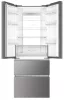 HAIER HB17FPAAA francia ajtós hűtőszekrény, 446 l, platina inox