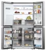 HAIER HCR7918EIMP négyajtós többajtós hűtőszekrény 601 l, No Frost, E energiaosztály, platina inox