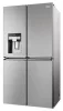 HAIER HCR7918EIMP négyajtós többajtós hűtőszekrény 601 l, No Frost, E energiaosztály, platina inox