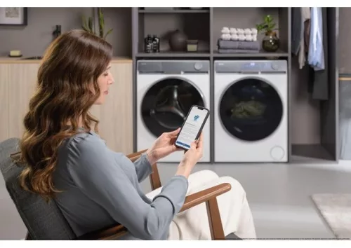 Haier HD80-CQ387U1-S hőszivattyús szárítógép, 8 kg, WiFi