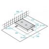 BEKO HDCG-32220SX beépíthető domino gázlap