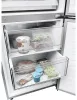 Haier HDPW3618DNPK No Frost kombinált hűtőszekrény, inox, 352 l, D energiaosztály