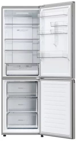 HAIER HDPW3618DNPK 2 ajtós alulfagyasztós hűtőszekrény, 352 l, Inox