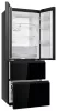 Haier HFKR5718DNGB négyajtós hűtőszekrény, D energiaosztály, No Frost, fekete