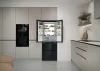 Haier HFKR5718DNGB négyajtós hűtőszekrény, D energiaosztály, No Frost, fekete