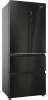 Haier HFR3718ENGB többajtós No Frost hűtőszekrény, 402 l, E energiaosztály, fekete