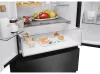 Haier HFR3718ENGB többajtós No Frost hűtőszekrény, 402 l, E energiaosztály, fekete