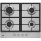 Beko HIAG 64225 SX HU beépíthető gázfőzőlap, 60 cm, rozsdamentes acél, 4 gázégő, beépített gyújtás