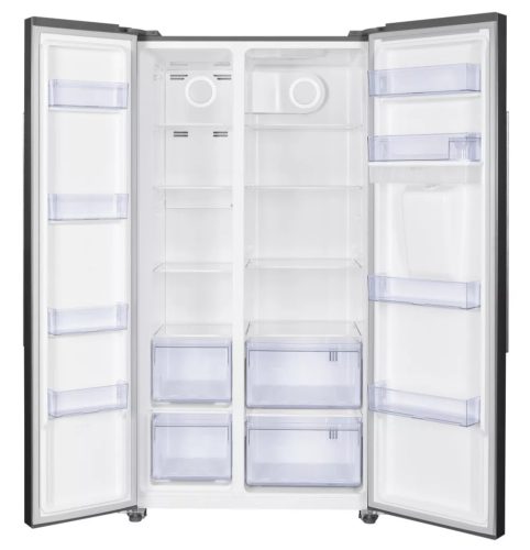 HAUSMEISTER HM3514E hűtő side by side italadagolóval