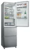 HAIER HTR3518ENMX 3 ajtós alulfagyasztós hűtőszekrény 303 l E inox