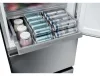HAIER HTR3518ENMX 3 ajtós alulfagyasztós hűtőszekrény 303 l E inox