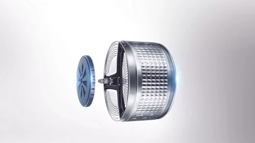Haier HW70-BP14357TU-S elöltöltős mosógép, 7 kg, 1400 ford./perc, Wi-Fi, gőzfunkció