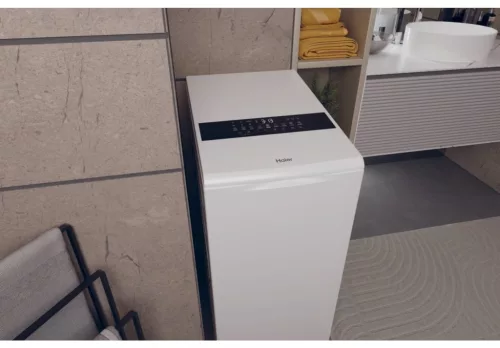 HAIER HW90-BPD13386U-S felültöltős mosógép