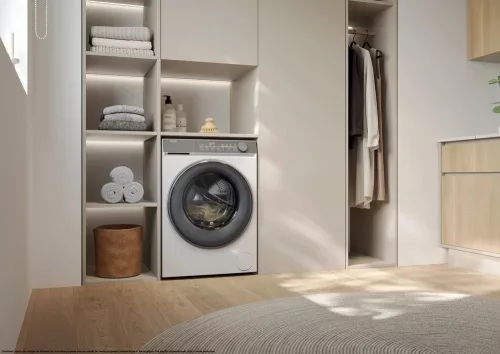Haier HWD100-B14367U-S mosó- és szárítógép 10/6 kg, 1400 ford./perc, WiFi, gőzfunkció
