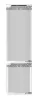 Liebherr ICBNci 5663 001 20 Integrálható hűtő-fagyasztó-kombináció BioFresh-sel és NoFrost-tal