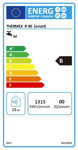 THERMEX FLAT SMART IF 80 elektromos vízmelegítő